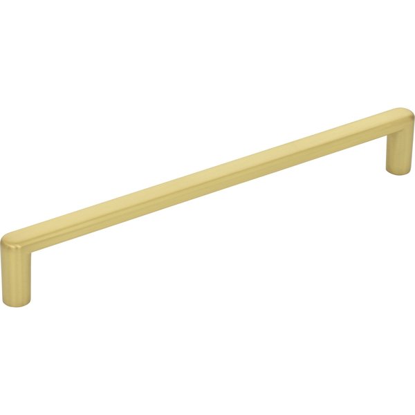 Elements By Hardware Resources 192 mm Center-to-Center Brushed Gold Gibson Cabinet Pull 105-192BG